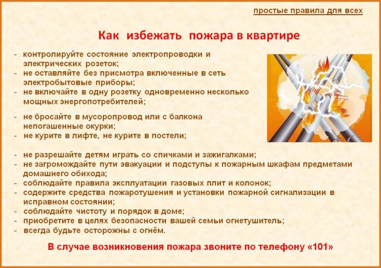 Как избежать пожара в квартире. Как избежать пожара в квартире.